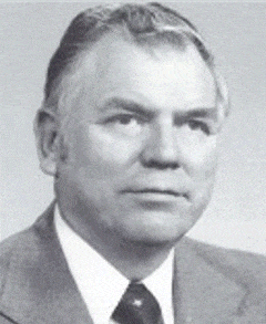 James M. Willson,Jr. James M. Willson,Jr.; Past Supreme MAGI; Black-and-white portrait of an older man with light hair, wearing a suit and tie, looking slightly to the side with a neutral expression.